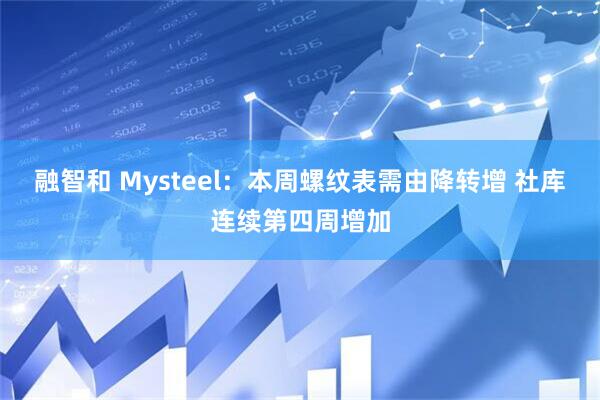 融智和 Mysteel：本周螺纹表需由降转增 社库连续第四周增加